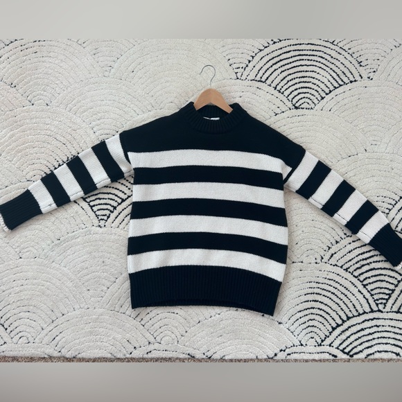 La Ligne Bold Stripe Marin Sweater in Small - Picture 2 of 7